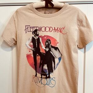 Fleetwood Mac Graphic Tee - Tan